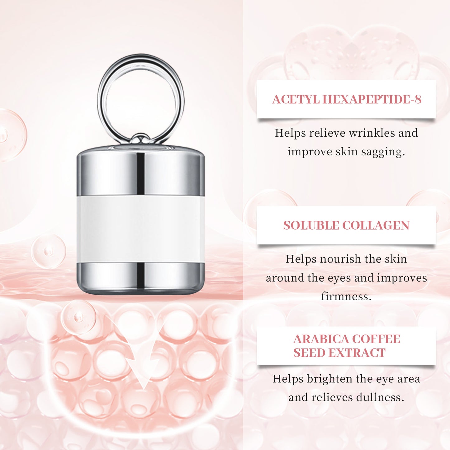 Electric Firming & Lifting Eye Cream - 50g Skin Care for Eye Area
