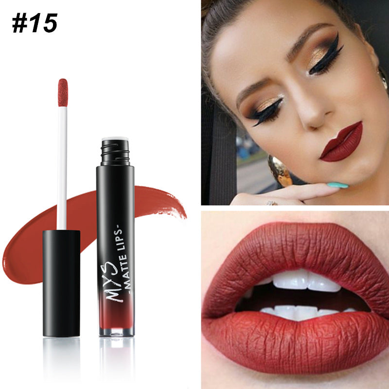 Multi-Color Long-Lasting Moisturizing Lipstick & Lip Gloss Set - No Stain