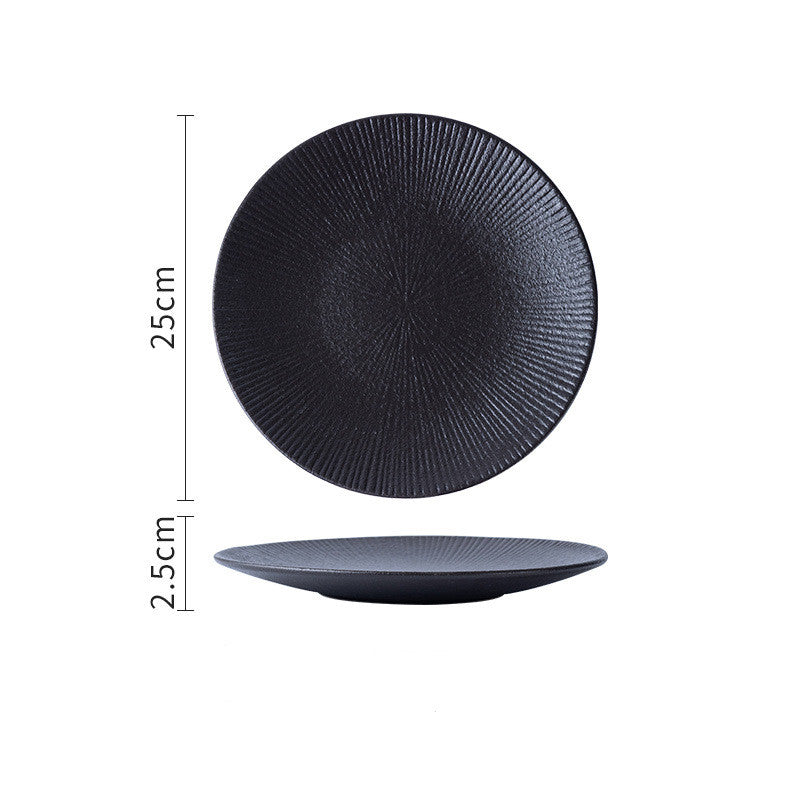 Ceramic Dinner Plate for Western Food - Household Dining Ware
