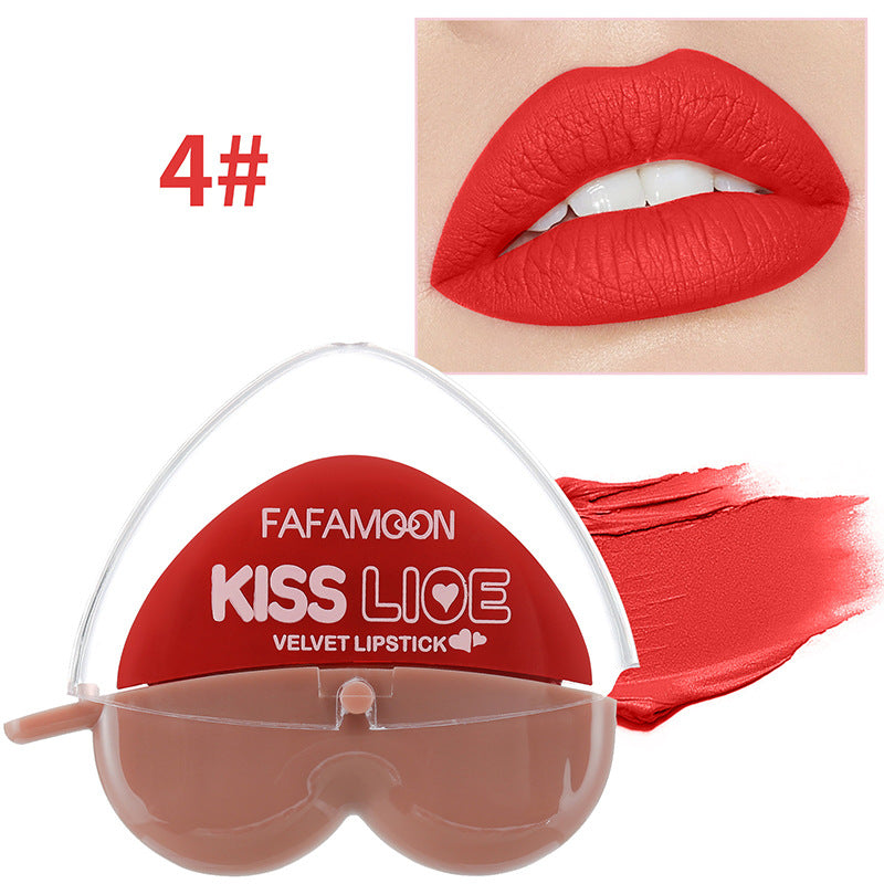 Matte Lipstick with Lip Balm Effect - Moisturizing Lip Color Set