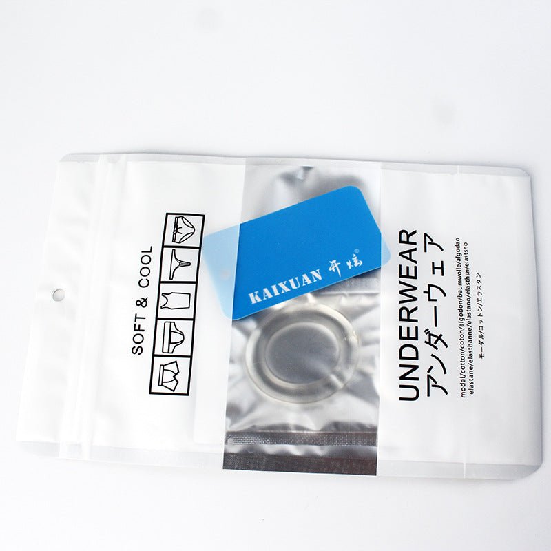 Men's Silicone Lifting Ring - Transparent Workout Accessory