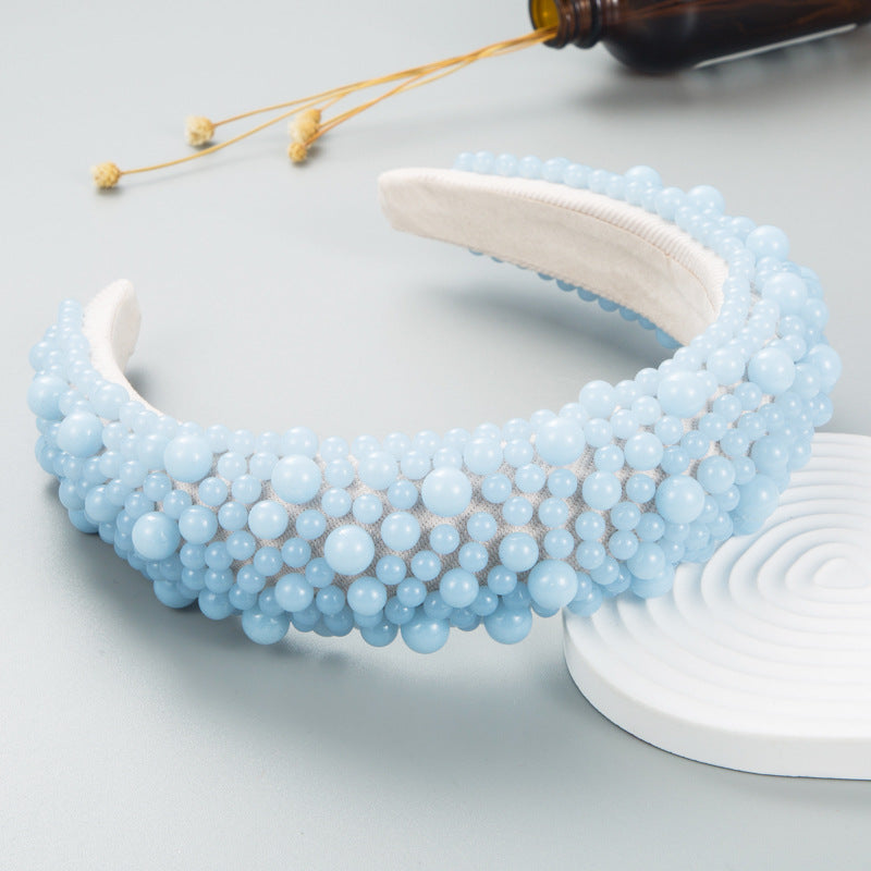Beaded Pearl Headband Fashion Hair Accessory