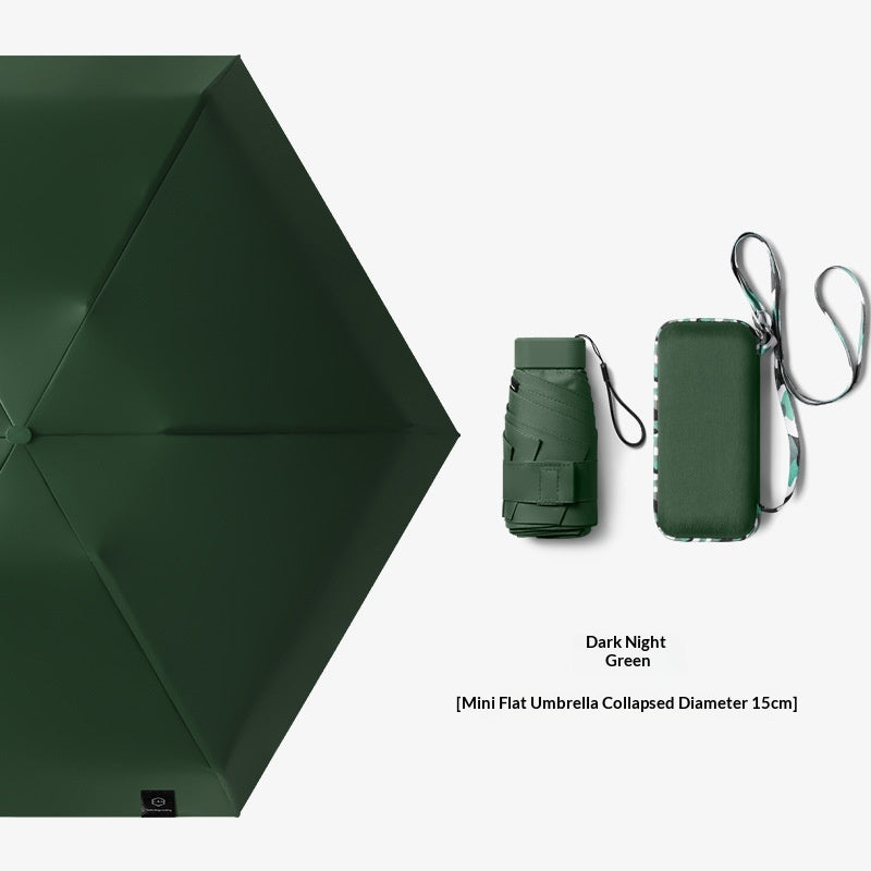 UV-Protective Dual-Purpose Sun and Rain Umbrella - Multiple Colors