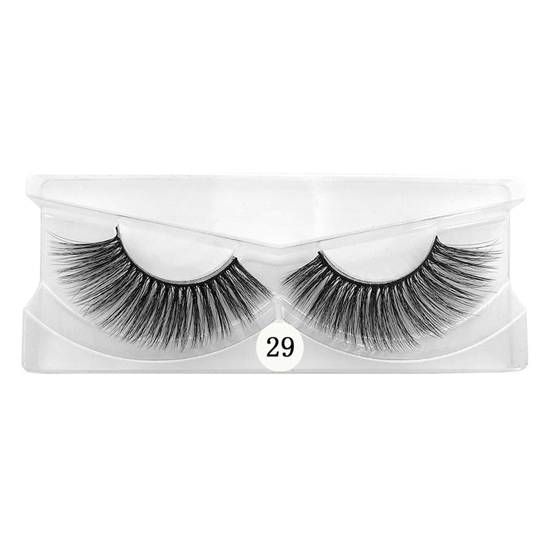 Multi-Layer 3D False Eyelashes Set Natural Volume Style - 1 Pair