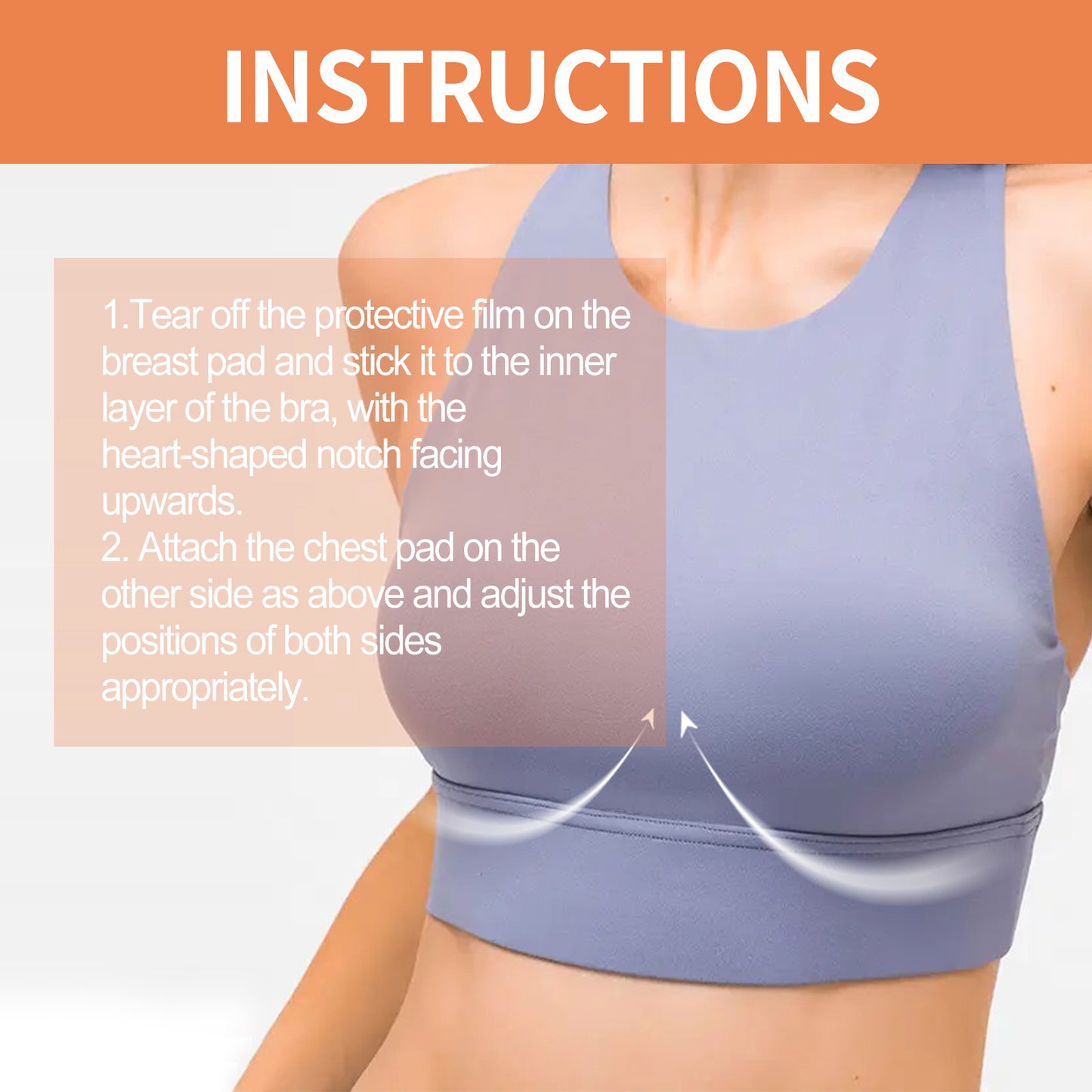 Silicone Breast Enhancing Inserts - Instant Volumizing Chest Pads