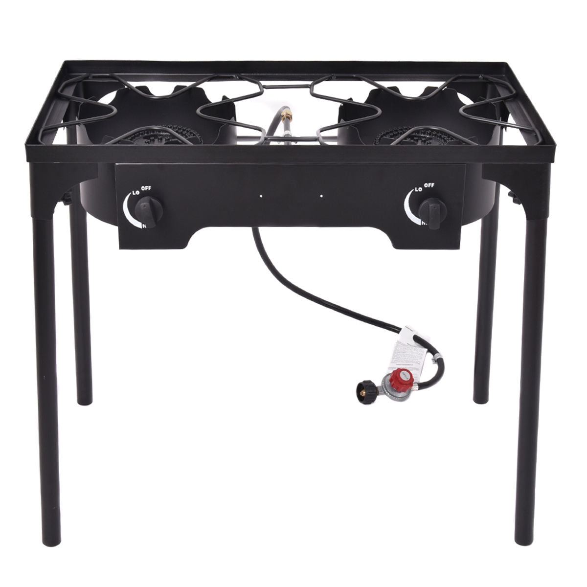 150,000 BTU Double Burner Outdoor Stove for Camping & Tailgating
