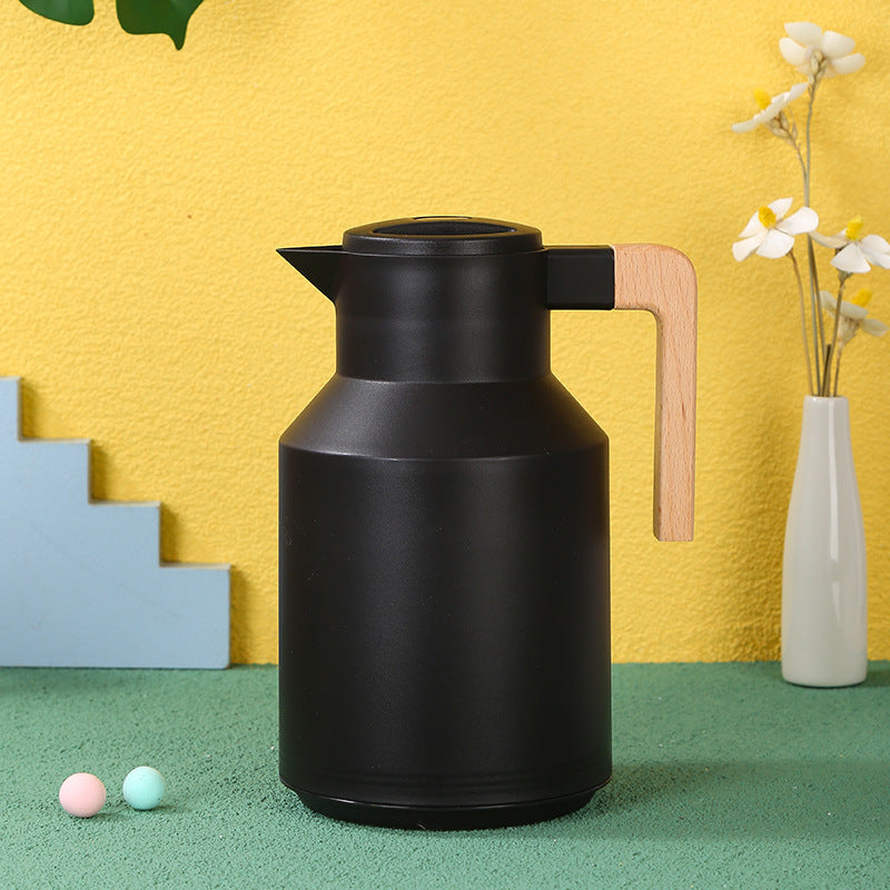 Nordic Style Insulated Kettle 1000ml Home Kitchen Black White Green Gray