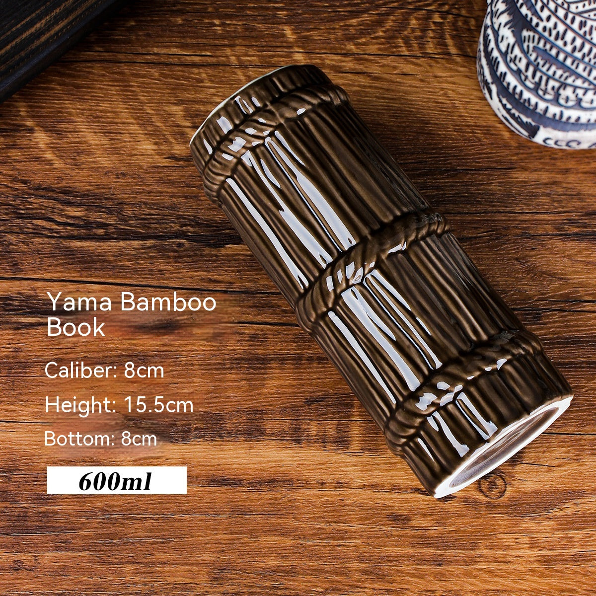 Creative Ceramic Cocktail Glass - Retro Style Multi-Design Drinkware