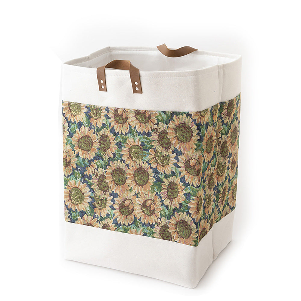 Large Fabric Storage Bag for Clothes and Home Organization - 35x35x55cm