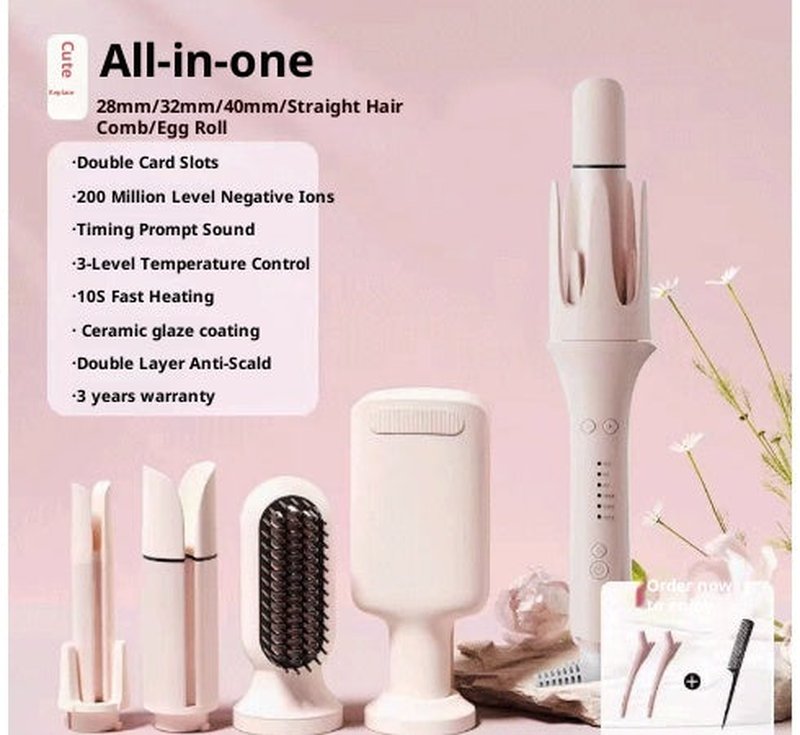 Negative Ion Automatic Hair Curler 5-in-1 & 7-in-1 Styling Tool