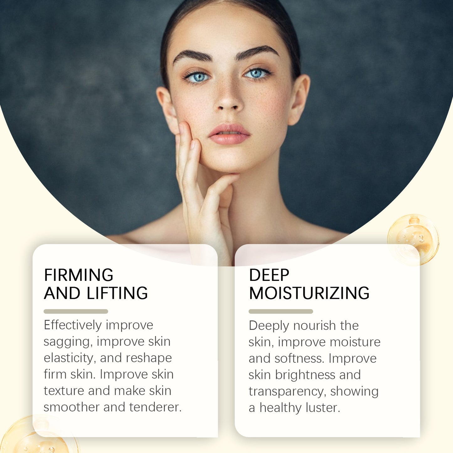 Firming Facial Essence Serum with Collagen & Peptides - 20ml