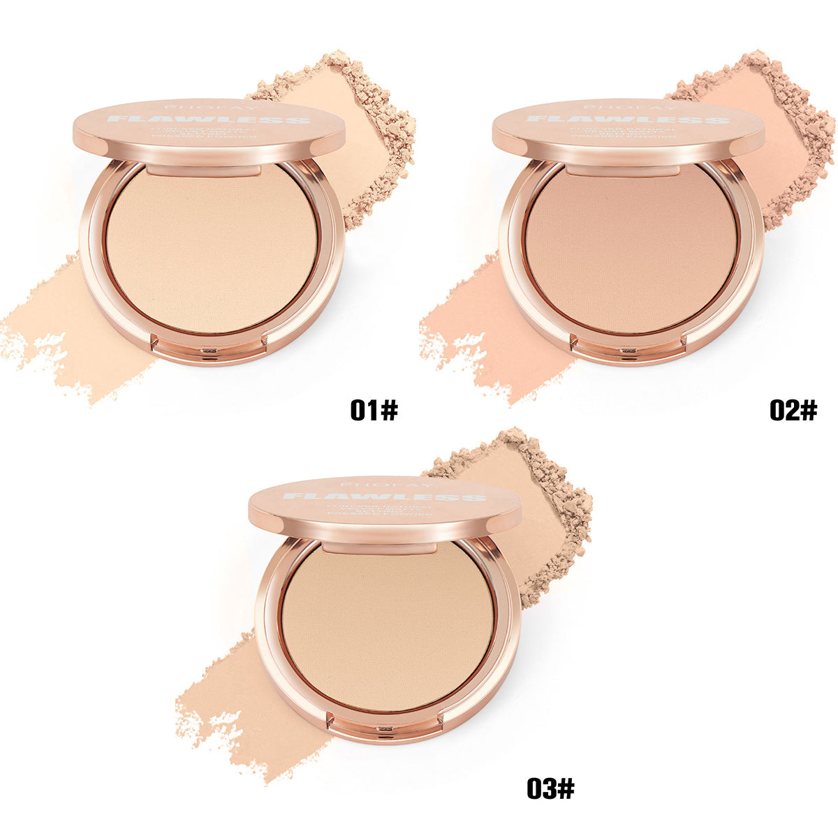 Matte Pressed Setting Powder - Oil Control Face Makeup