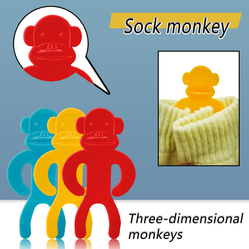 Anti-Winding Socks Clips - Machine Washable Sock Storage Clips for Laundry, 5 or 10 Pack