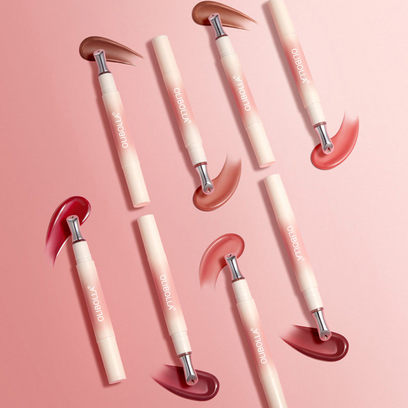 Water Light Lip Lacquer Long-Lasting Moisturizing Lipstick - Easy Color