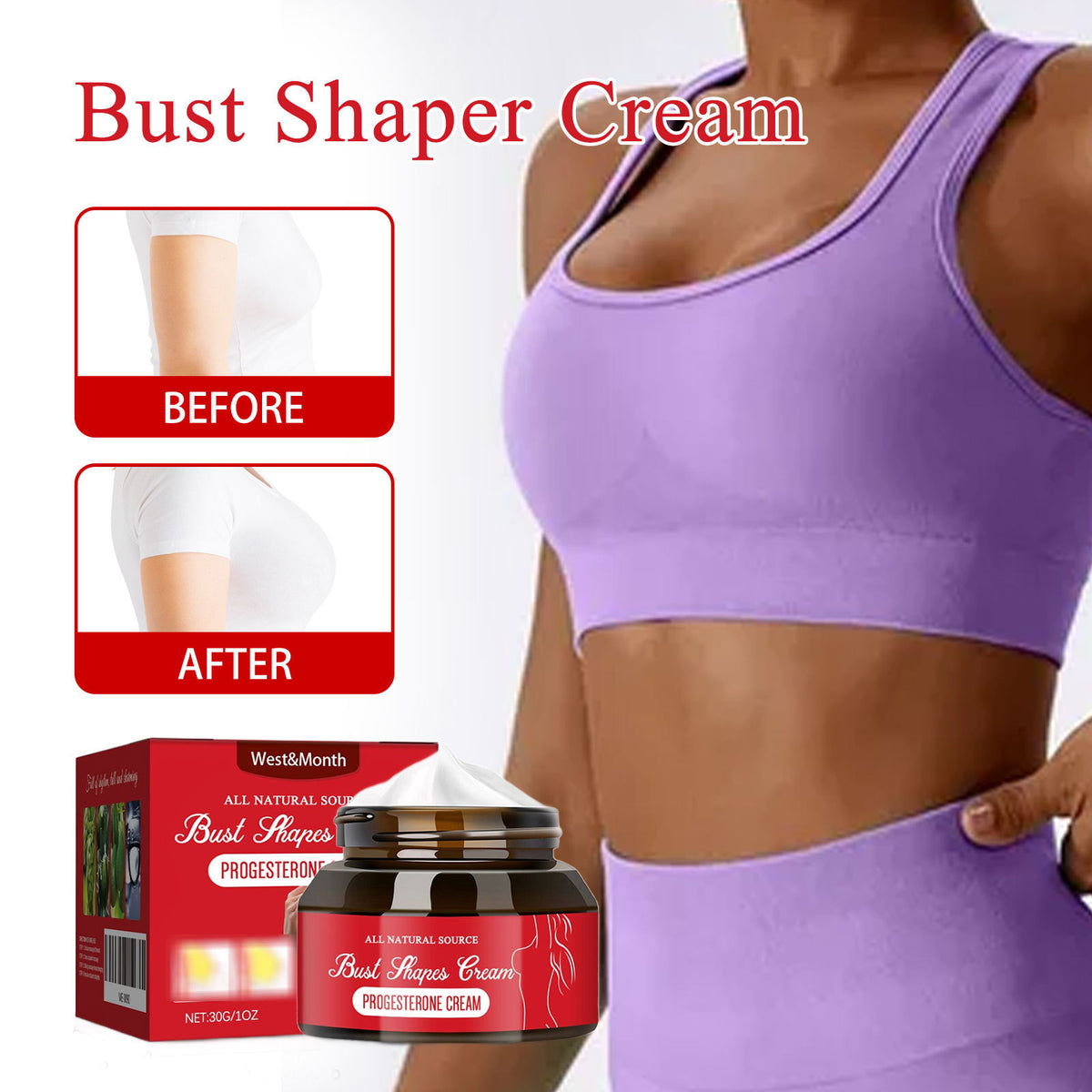 Breast Care Cream - Moisturizing Massage - 30g