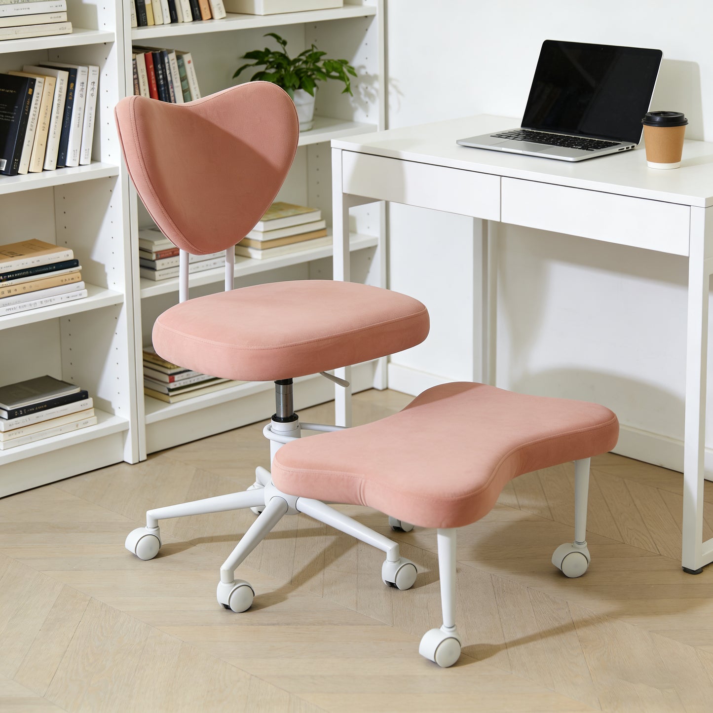 Meditation Chair, An Ergonomic Cross-legged Seating Chair With Lumbar