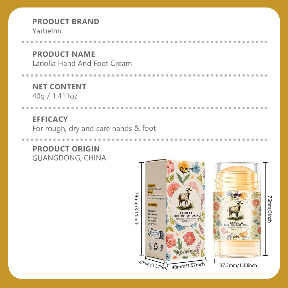 Foot Care Moisturizing Stick – Plant-Based Balm