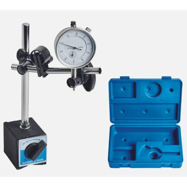50kg Magnetic Dial Indicator Stand with Fine Adjustment & DIN878 Standard