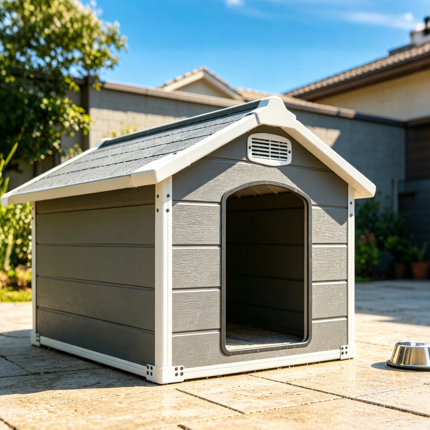 Large Dog House for Large Breeds - Waterproof & Heavy Duty