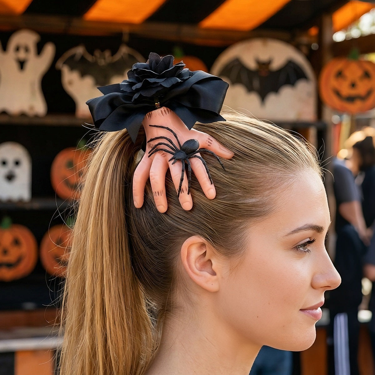 Halloween Severed Hand Hair Clip - Barrettes