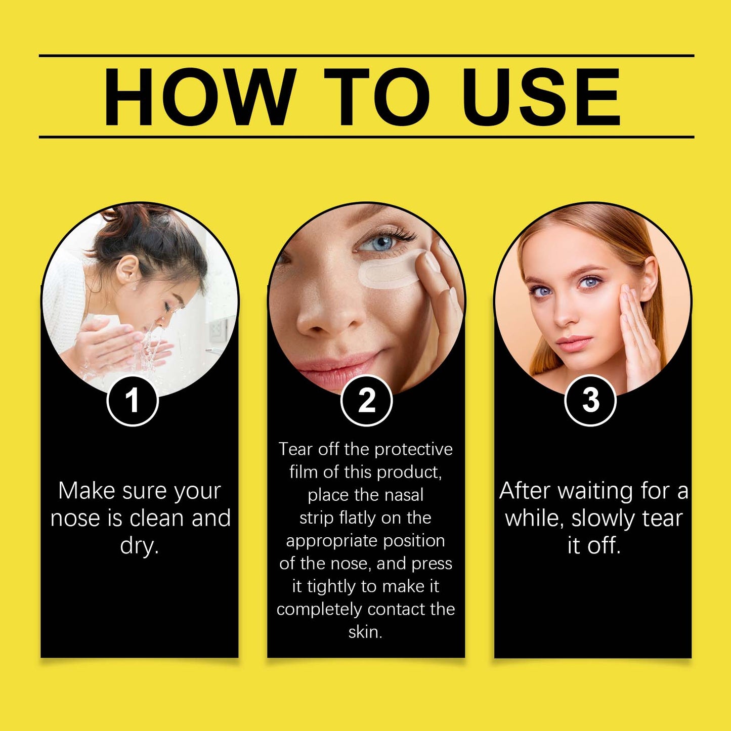 Hydrocolloid Nose Patch for Blackhead Removal & Pore Cleaning