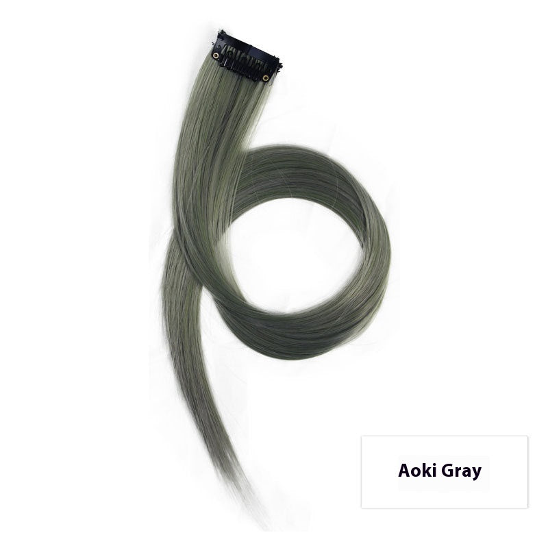 Colorful Hair Weave Extension Set - Multiple Shades, Non-Mainstream Style