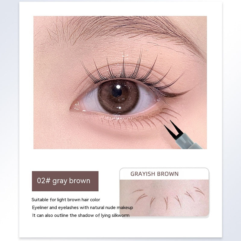Waterproof Liquid Eyeliner Pen - Ultra-Fine, Anti-Halo, Long-Lasting Makeup