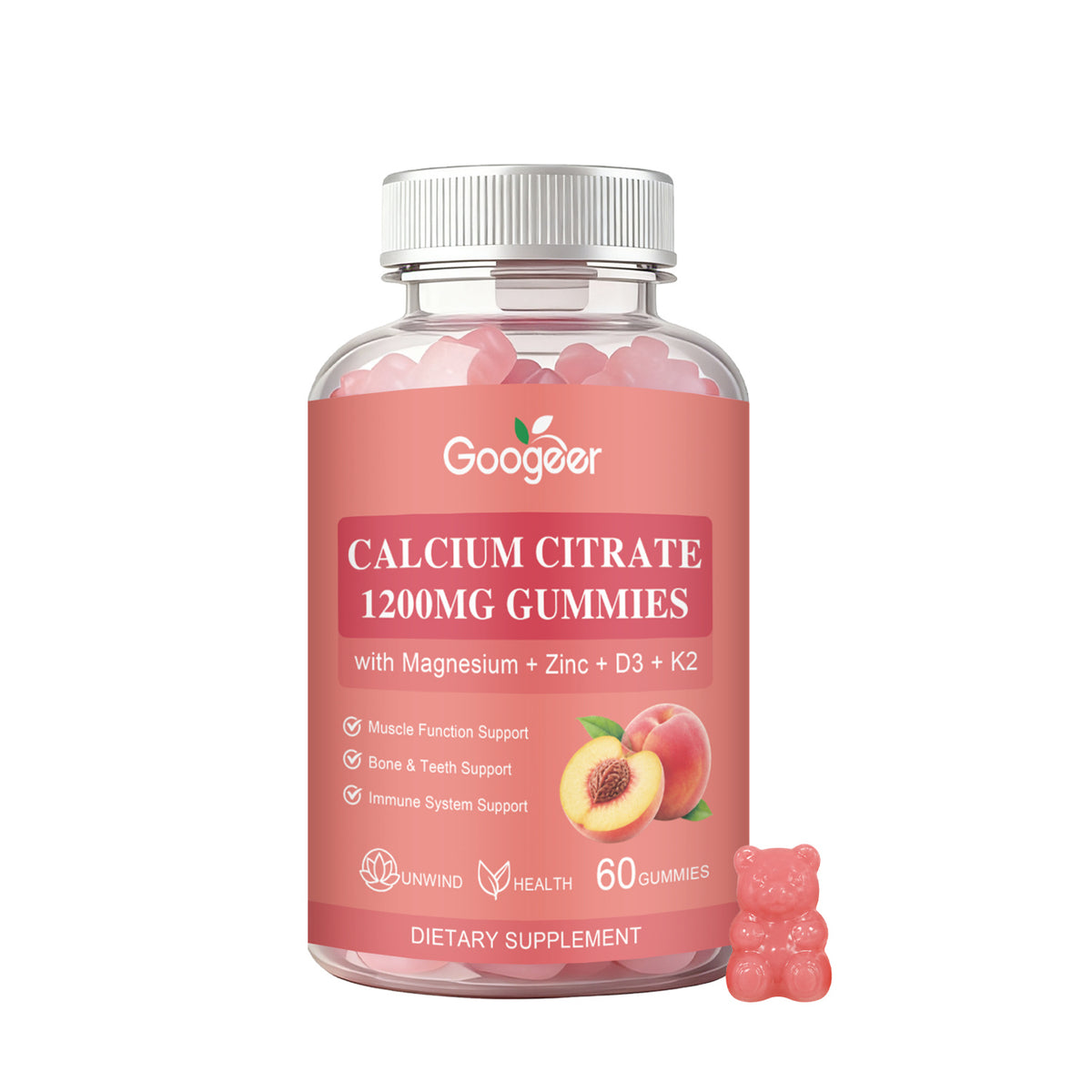 Male Enhancement Gummies with Vitamins & Collagen - 60 Gummies