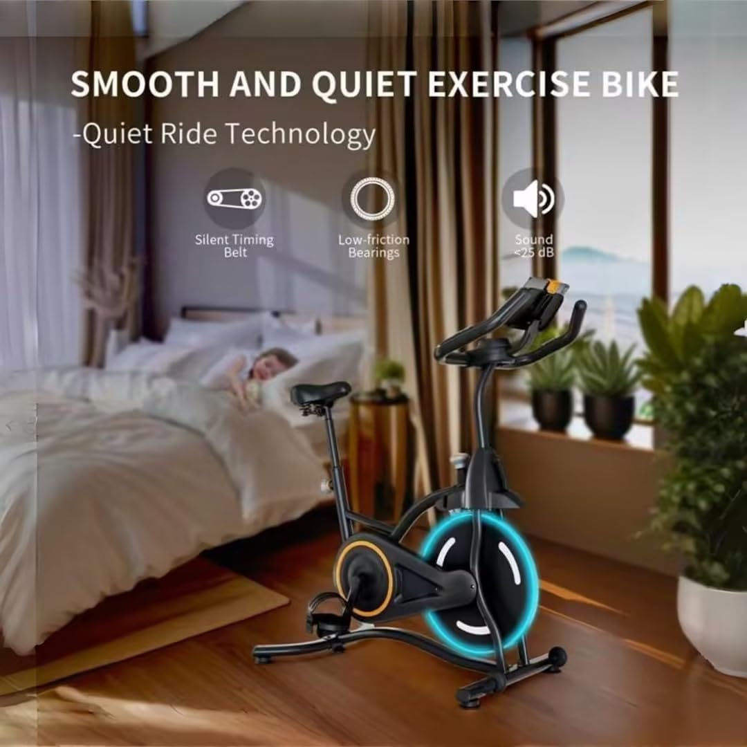 High-Quality Spin Cycle Exercise Bike - Black