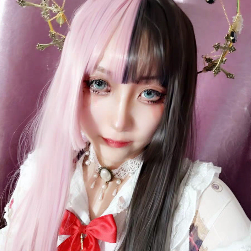 Anime Cosplay Wig - Long Straight Hair with Air Bangs