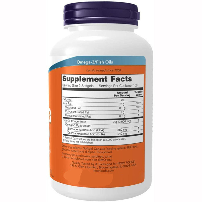 Fish Oil Soft Capsules - 60 Tablets