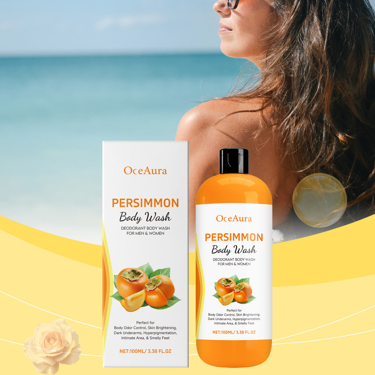 Persimmon Fresh Shower Gel - 100ml