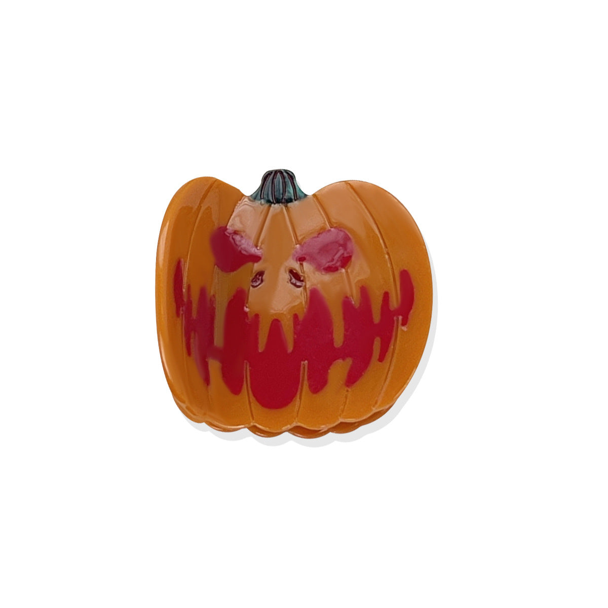 Funny Halloween Pumpkin Acetate Hairpin
