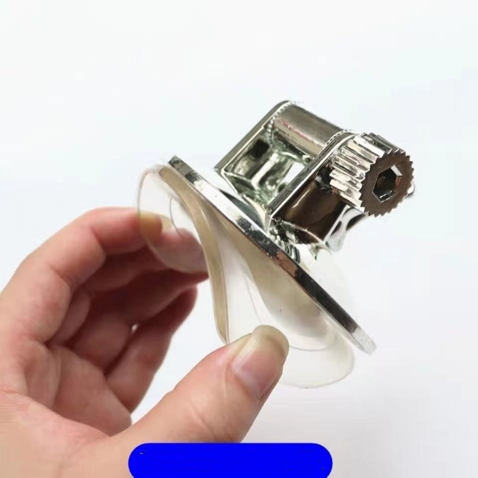 Car Flag Pole Holder with Large Gold Suction Cup - Vehicle Window Mount