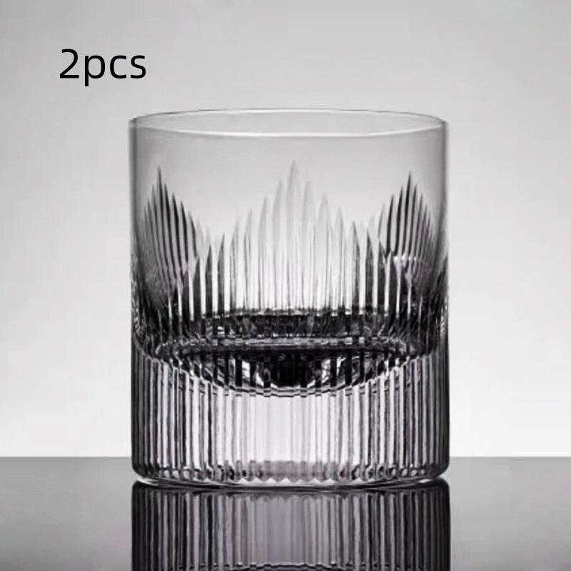 Wine Knot Handmade Carved Crystal Glass Drinkware - Multiple Variants