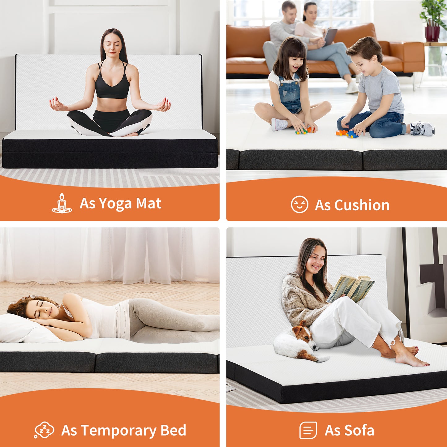 Triple Fold Pad - Comfortable Bedding Solution