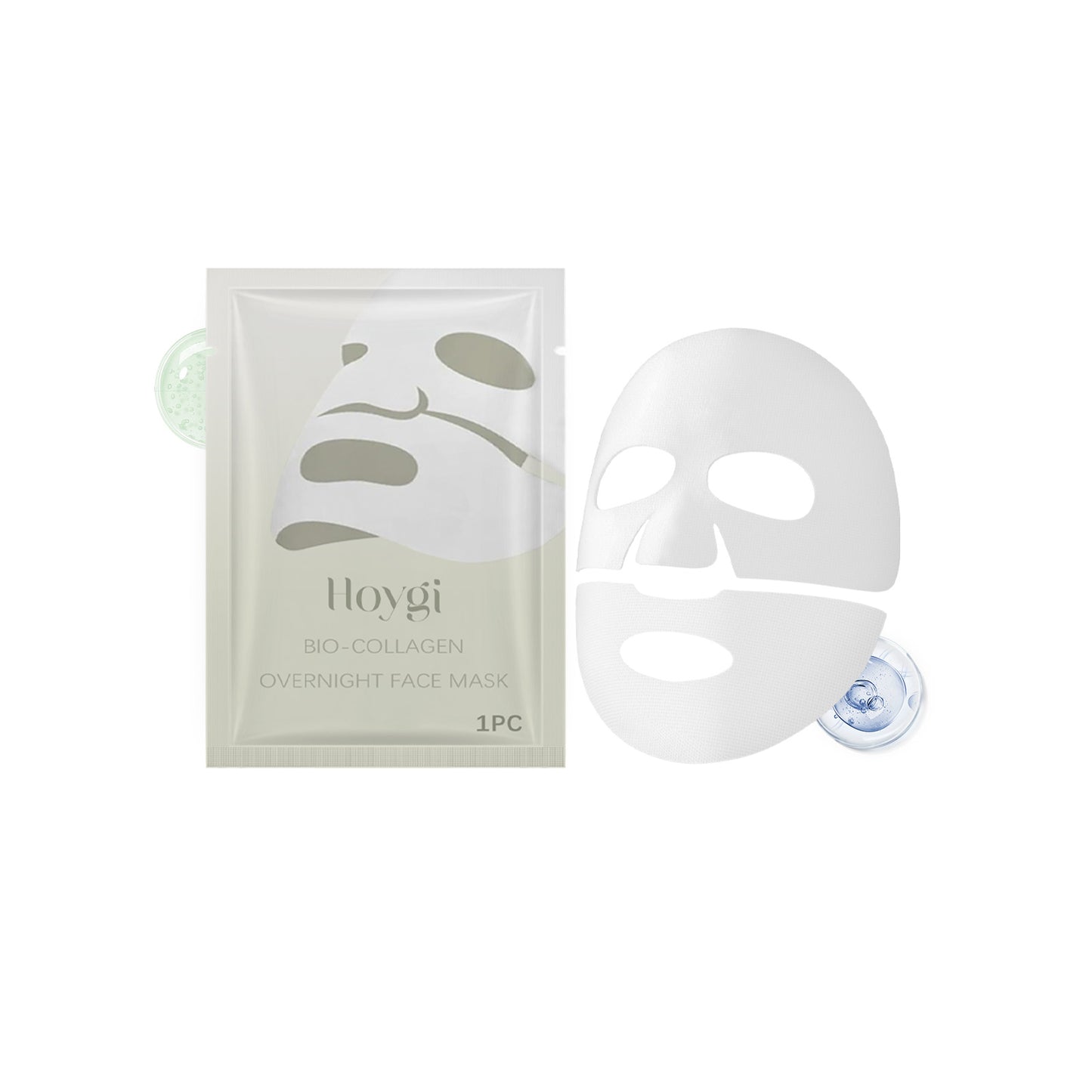 Collagen Firming Facial Mask - Deep Moisturizing & Hydrating Skin Care Sheet