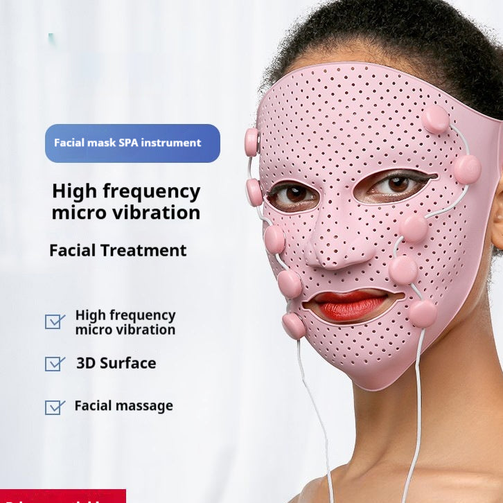 EMS Silicone Facial Mask with Microcurrent Technology