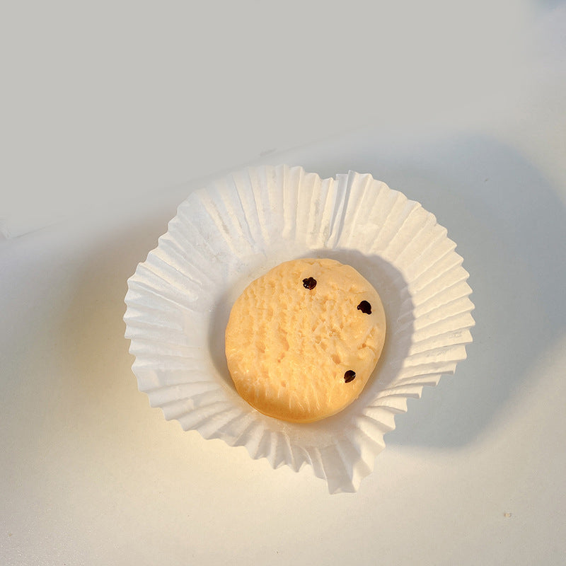 Women's Cookie & Biscuit Hairpin - Geometric Acrylic Hair Accessory