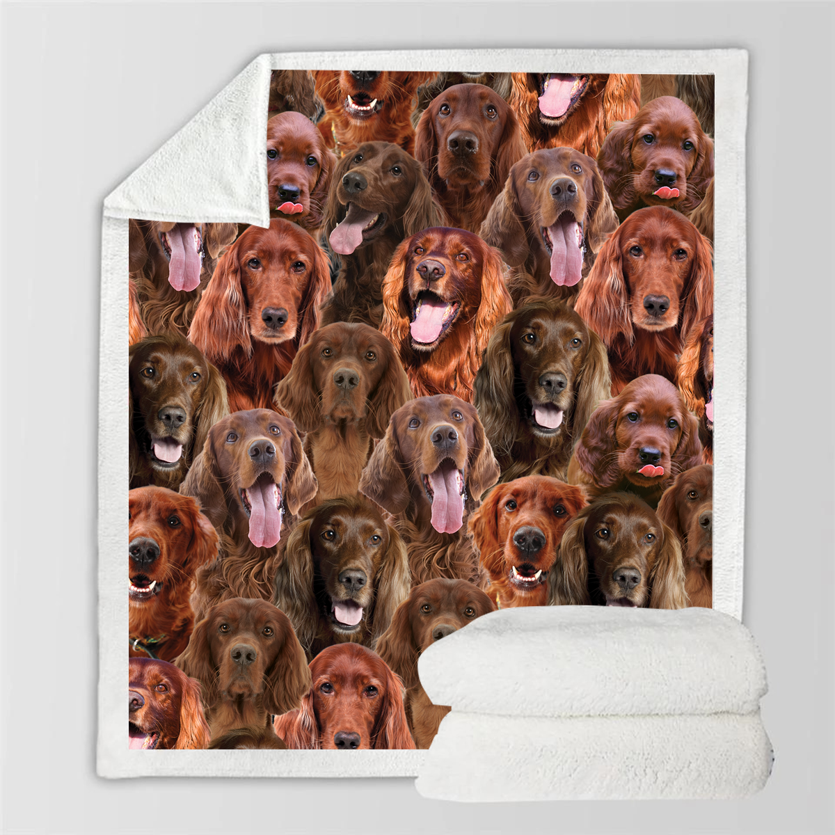 Printed Flannel Pet Dog Blanket - Multiple Sizes & Styles