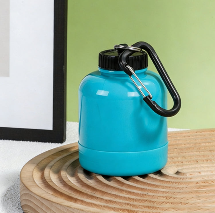 Portable Protein Powder Dispenser with Carabiner and Funnel - 200ml Capacity