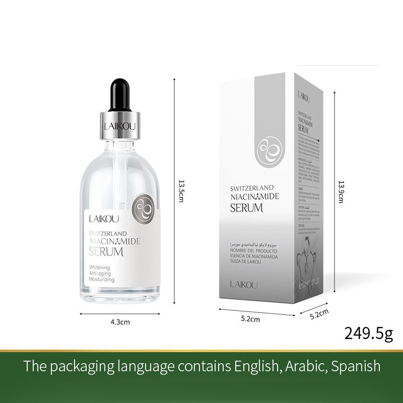 Nicotinamide Liquid Serum for Brightening & Hydrating Skin 100ml