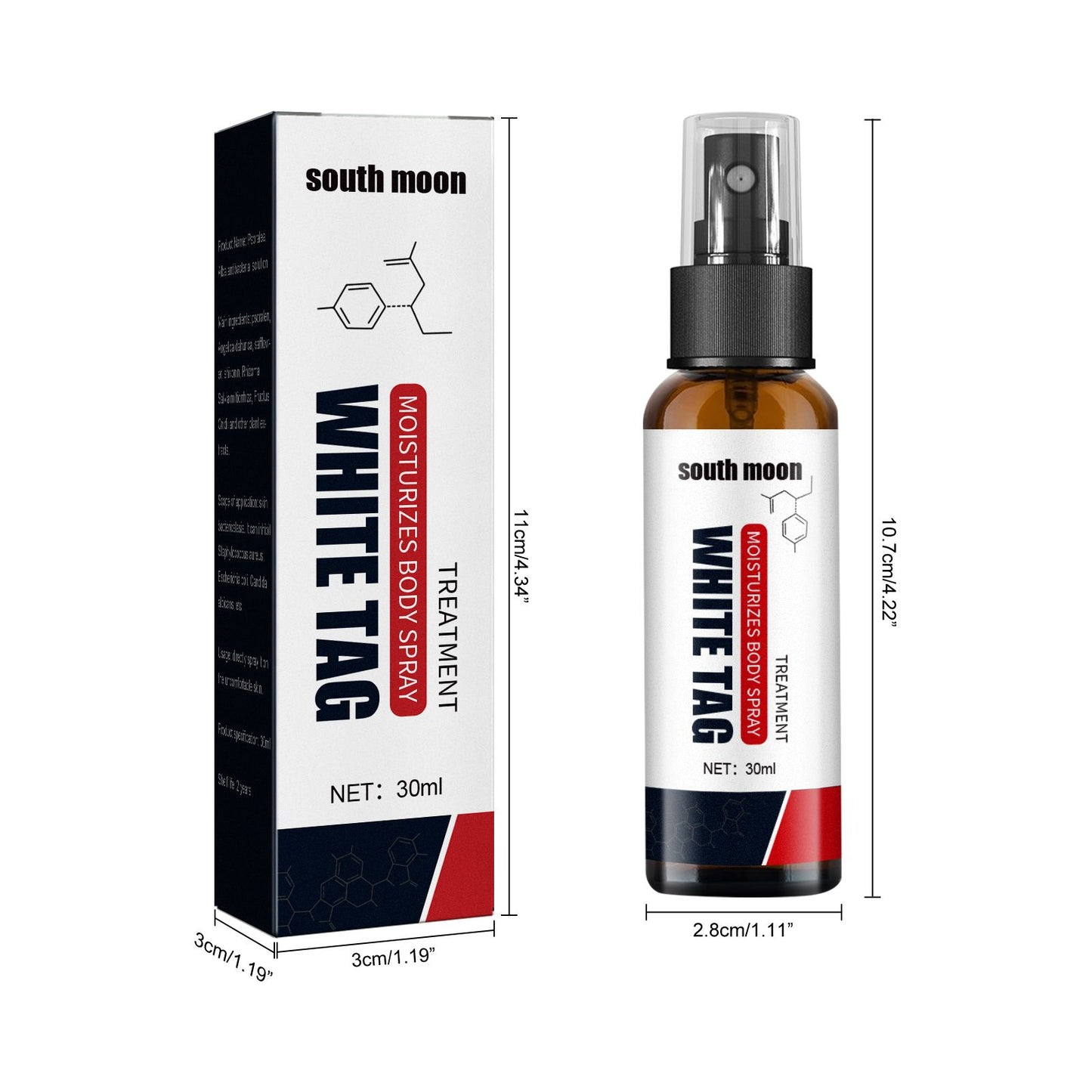 White Spot Clarifying Skin Repair Spray - Herbal Topical Solution