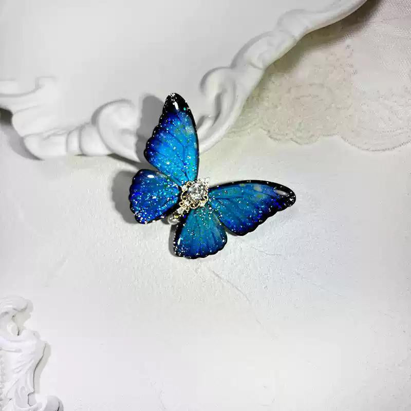 Butterfly Hair Clip - Resin Design