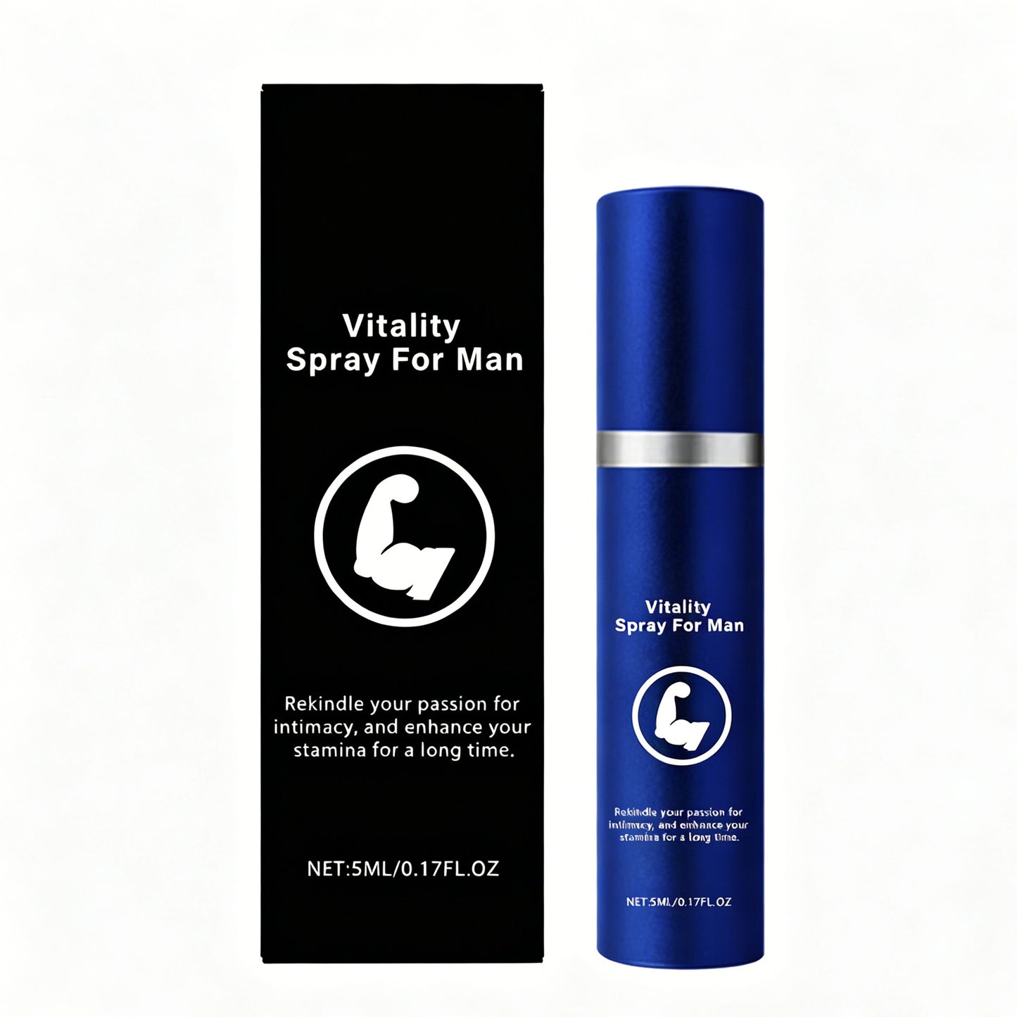 Men Vitality Intimate Spray - Herbal Formula with Ginseng & Maca Root