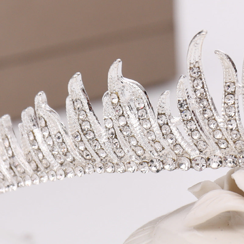Children's Crown Headband - Diamond-Encrusted Hair Accessory