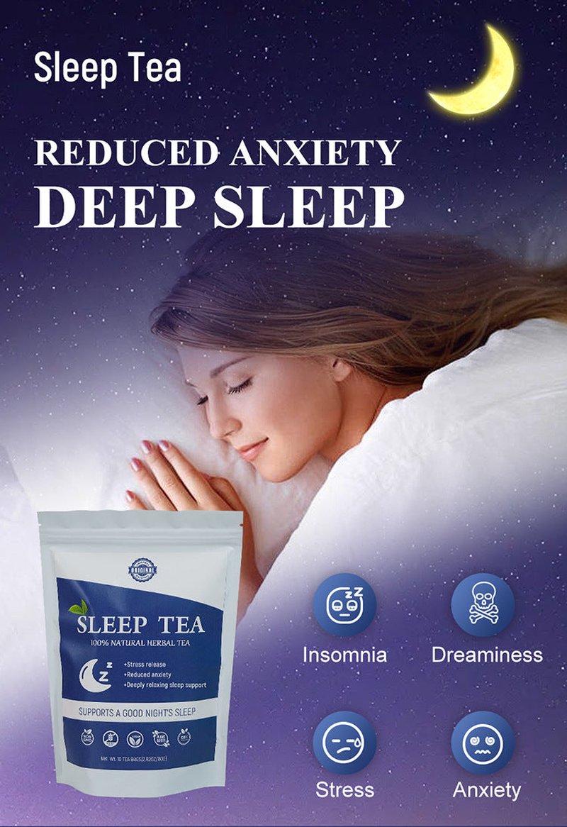 Calming Sleep-Aid Herbal Tea - 8g x 10 Bags