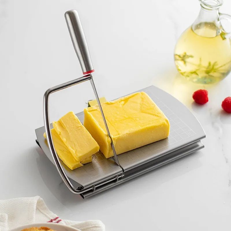 Multifunctional Kitchen Slicer with Stainless Steel Cutting Board & Silicone Suction Base