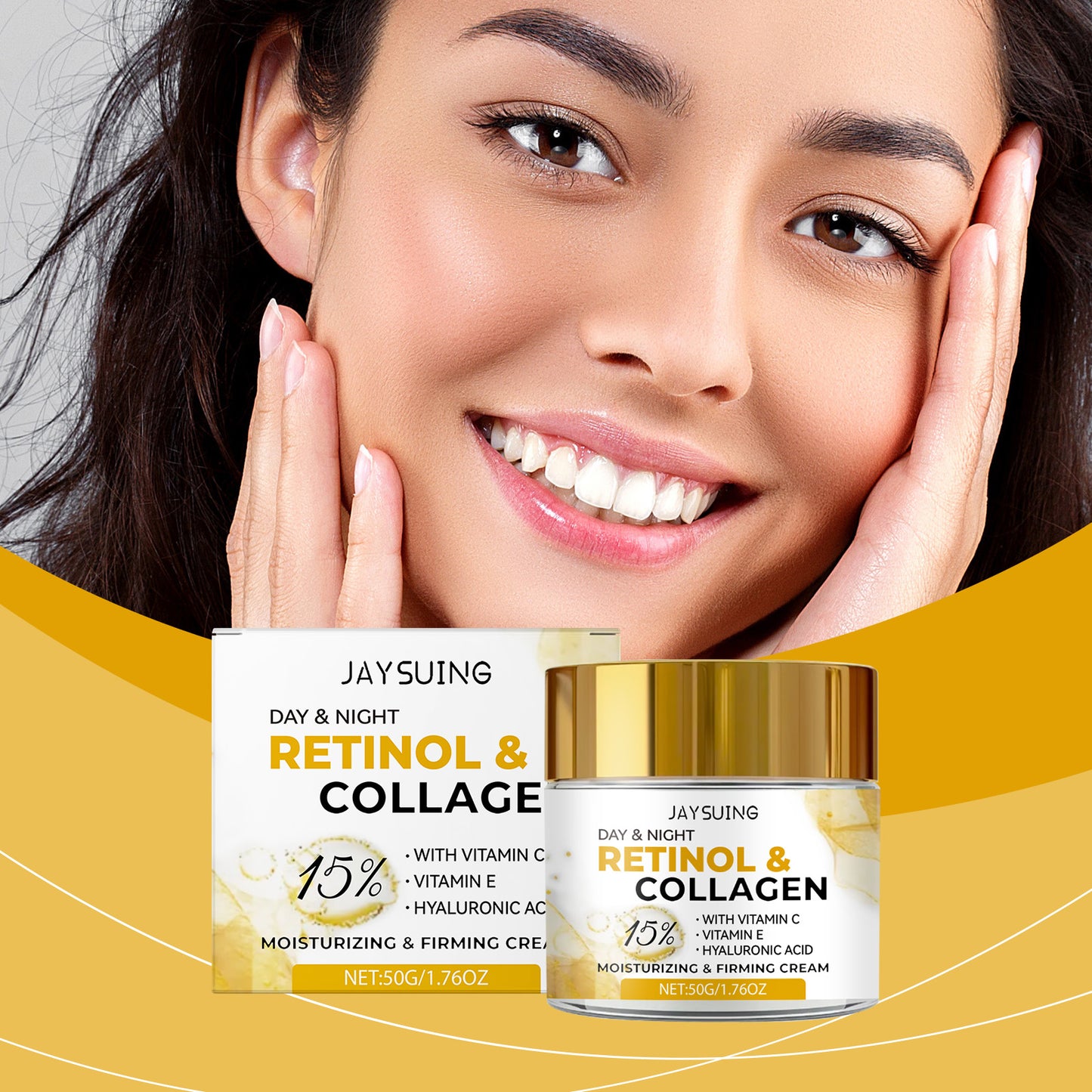 Collagen Moisturizing Body Cream 50g - Hydrating Skin Care
