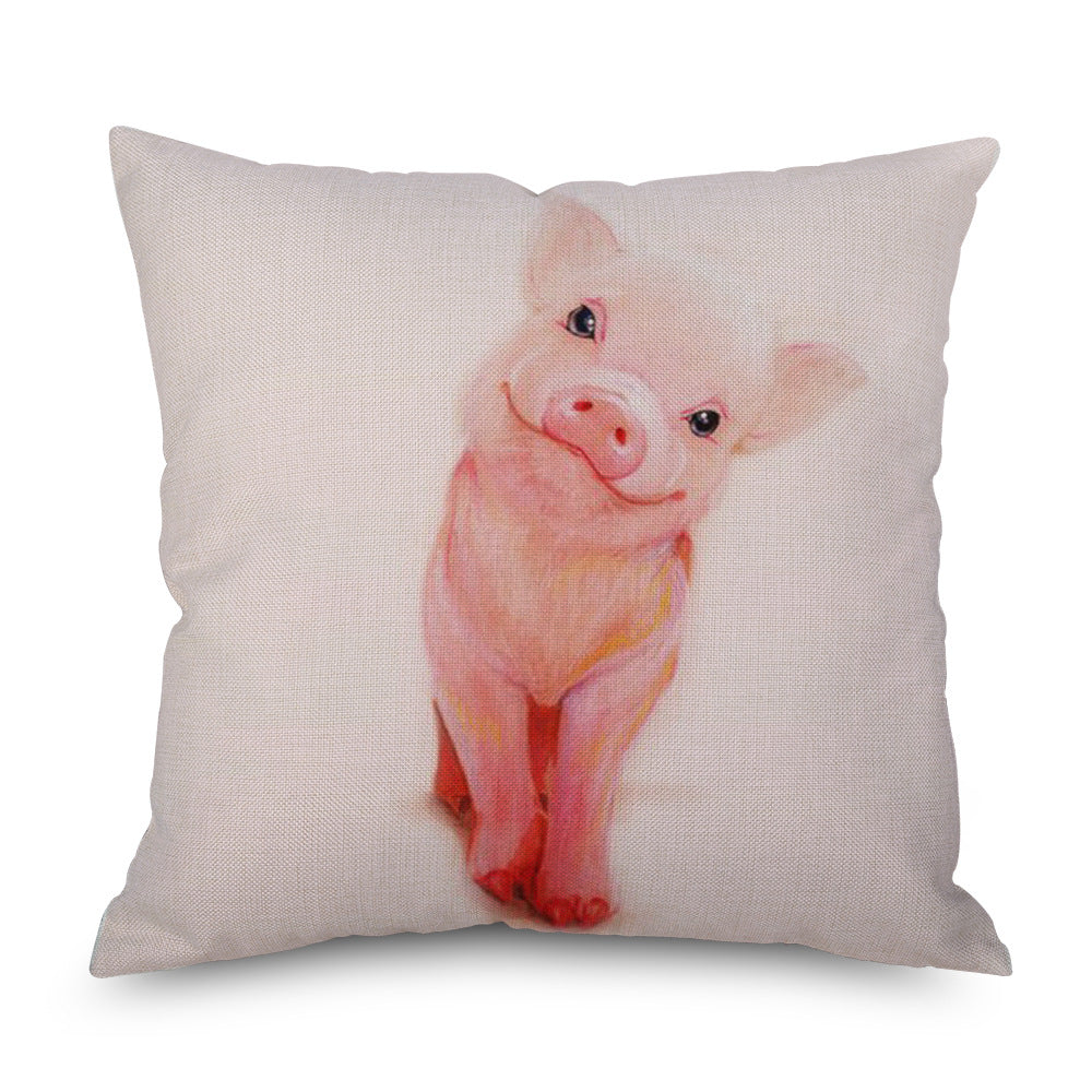 Corporate Linen Pillowcase 45cm Modern Home Cushion Cover